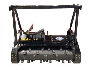 Blue Diamond Attachments - 60” Skid Steer Drum Mulcher with Chipping Teeth