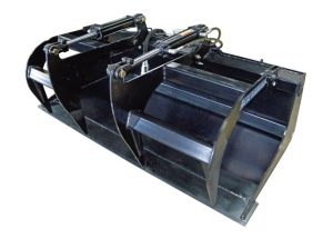 Blue Diamond Attachments - 66" Light Duty Grapple Bucket - Dual Clamps