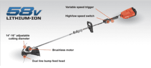Echo CDST-58VBT Cordless Trimmer - Bare Tool