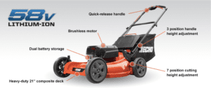 Echo CLM-58VBT Lawnmower - Bare Tool