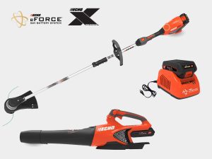 Echo DCP-BVRVS1B 56V 16" String Trimmer and Handheld Blower with Battery and Charger