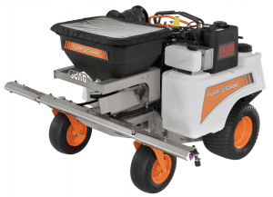 Scag Turf Storm Stand on Spreader