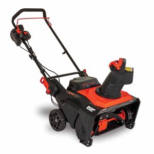 BAD BOY E-SERIES 80V SNOW THROWER with CHARGER
