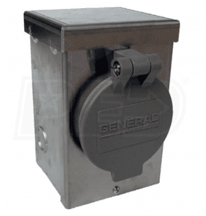 Generac 50 amp Aluminum Power Inlet Box in 63471