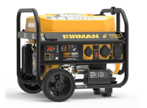 Firman Gas Portable Generator 4550W Remote Start 120/240V - P03612