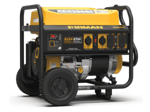 Firman Gas Portable Generator 8350W Recoil Start 120/240V - P06701