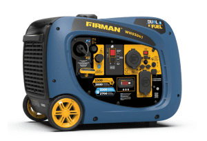 Firman Dual Fuel Inverter Portable Generator 3300W Recoil Start - WH03041