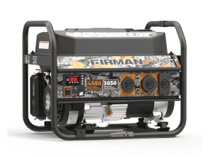Firman Gas Portable Generator 4550W Recoil Start 120V - P03609