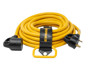 Firman 25' Heavy Duty TT-30P to TT-30R Power Cord with Storage Strap- 1110
