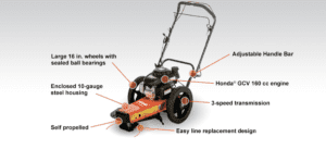 Echo WT-1610HSP Wheeled Trimmer