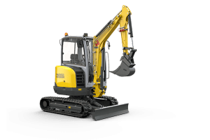 Wacker Neuson EZ26 Compact Excavator - Enclosed Canopy